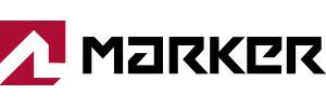Snowshop - KASK MARKER #AMPIRE MEN# 2017 BIAŁY|SZARY - Marker Logo